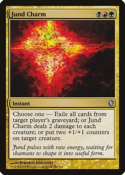 Jund Charm Commander 2013 Magic card