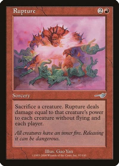 Rupture Nemesis Magic card