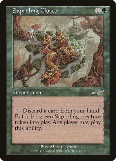 Saproling Cluster Nemesis Magic card