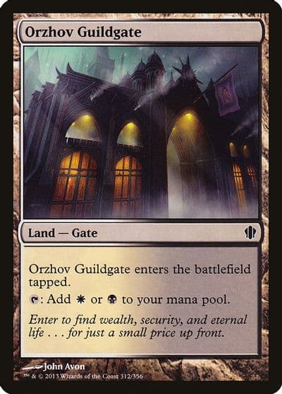 Orzhov Guildgate Commander 2013 Magic card