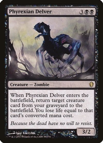 Phyrexian Delver Commander 2013 Magic card