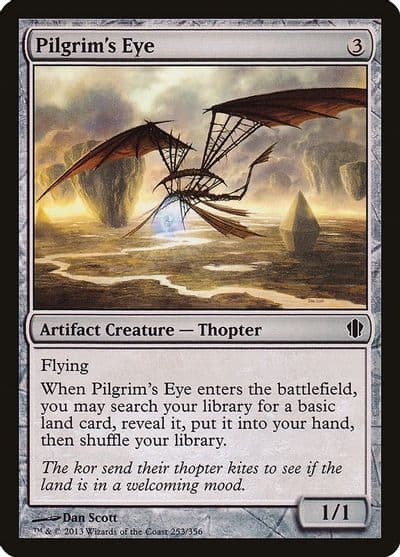Pilgrims Eye Commander 2013 Magic card