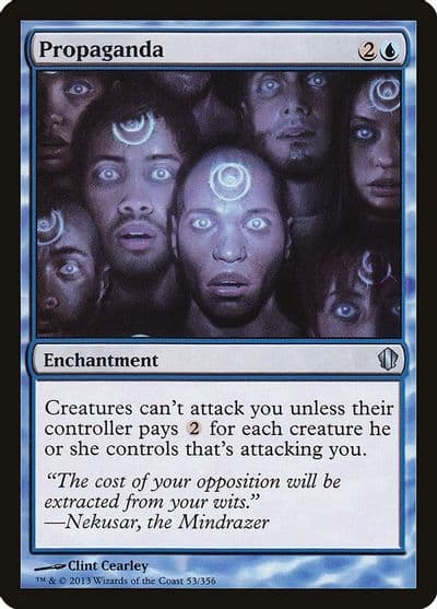 Propaganda Commander 2013 Magic card