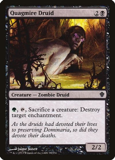 Quagmire Druid Commander 2013 Magic card