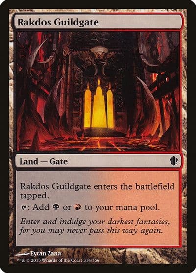Rakdos Guildgate Commander 2013 Magic card