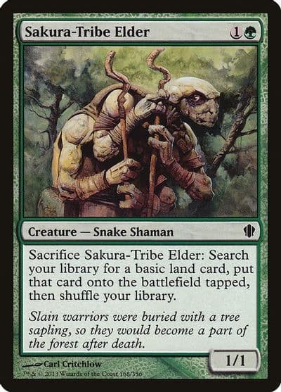 Sakura Tribe Elder Commander 2013 Magic card