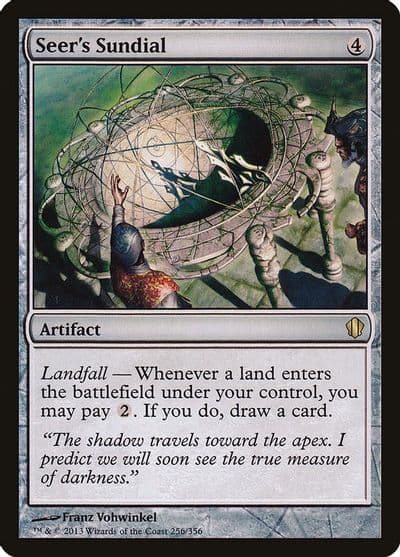 Seers Sundial Commander 2013 Magic card