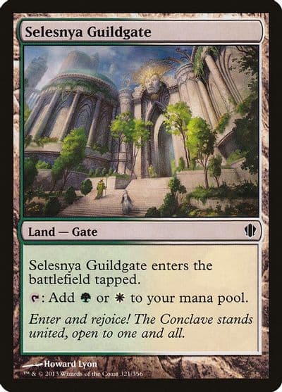 Selesnya Guildgate Commander 2013 Magic card
