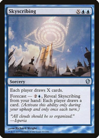 Skyscribing Commander 2013 Magic card