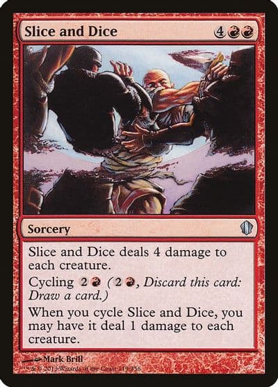 Slice and Dice Commander 2013 Magic card
