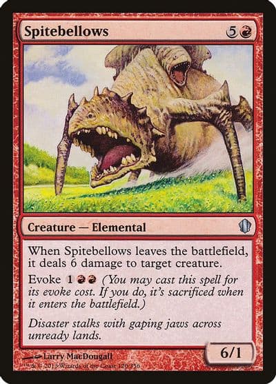 Spitebellows Commander 2013 Magic card