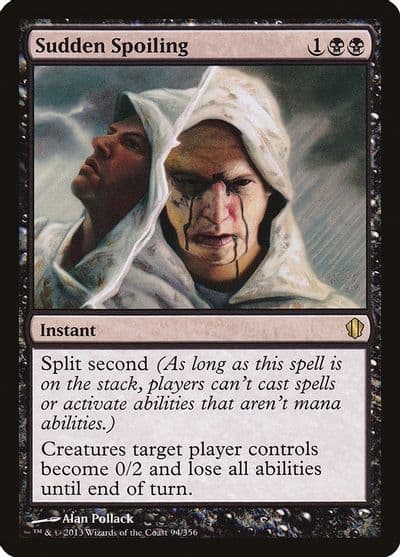 Sudden Spoiling Commander 2013 Magic card