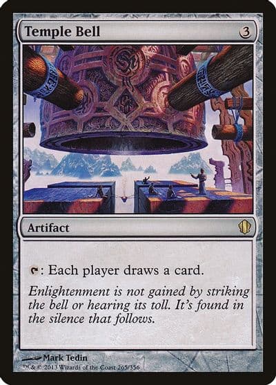 Temple Bell Commander 2013 Magic card