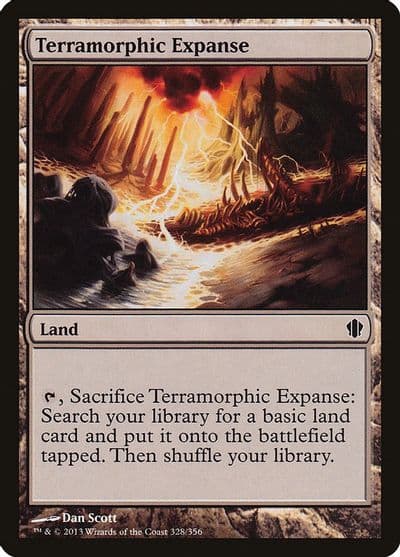 Terramorphic Expanse Commander 2013 Magic card