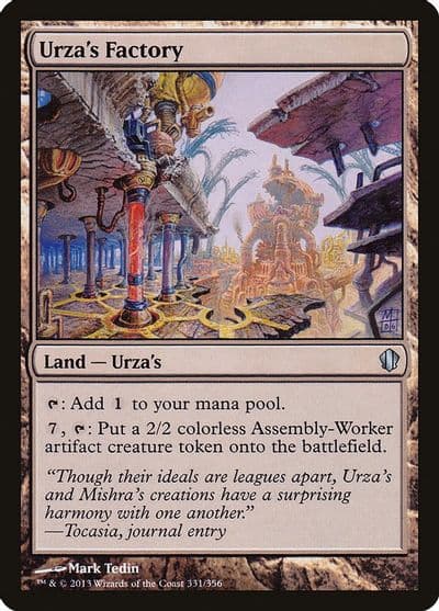 Urzas Factory Commander 2013 Magic card