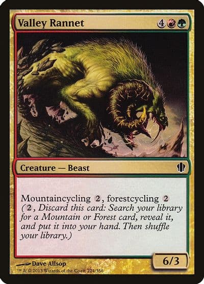 Valley Rannet Commander 2013 Magic card