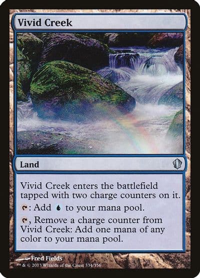 Vivid Creek Commander 2013 Magic card