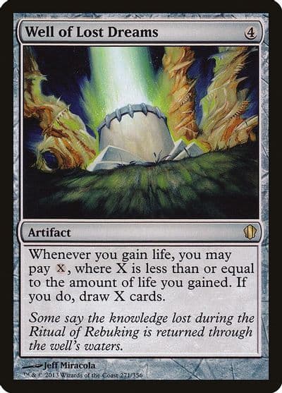 Well of Lost Dreams Commander 2013 Magic card