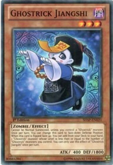Ghostrick Jiangshi Shadow Specters Yu-Gi-Oh! card