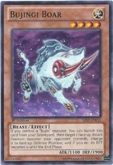 Bujingi Boar Shadow Specters Yu-Gi-Oh! card