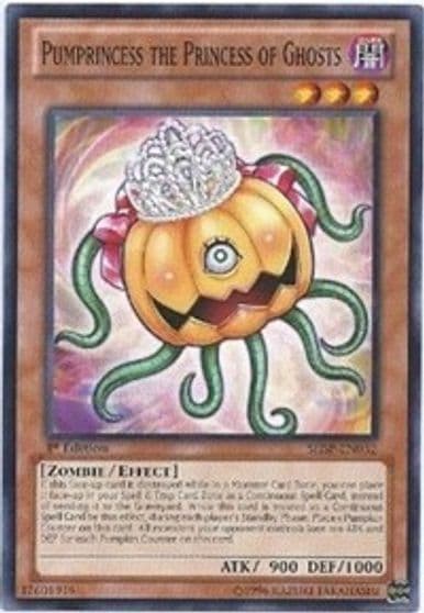 Pumprincess the Princess of Ghosts Shadow Specters Yu-Gi-Oh! card