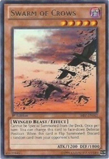 Swarm of Crows Shadow Specters Yu-Gi-Oh! card