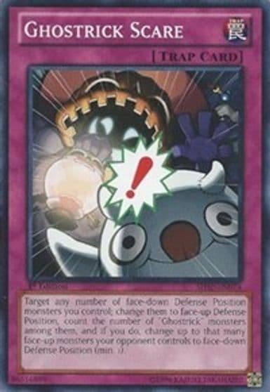 Ghostrick Scare Shadow Specters Yu-Gi-Oh! card