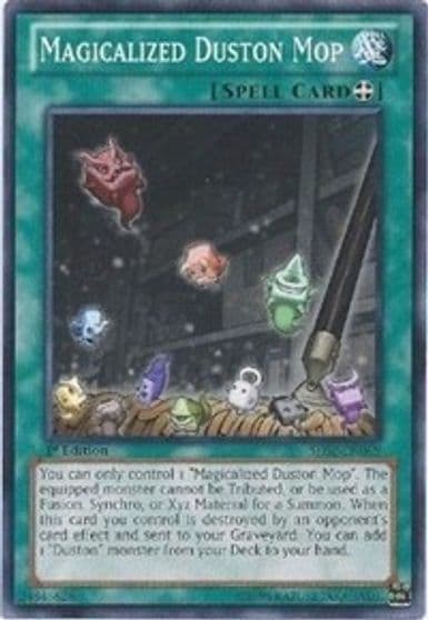 Magicalized Duston Mop Shadow Specters Yu-Gi-Oh! card