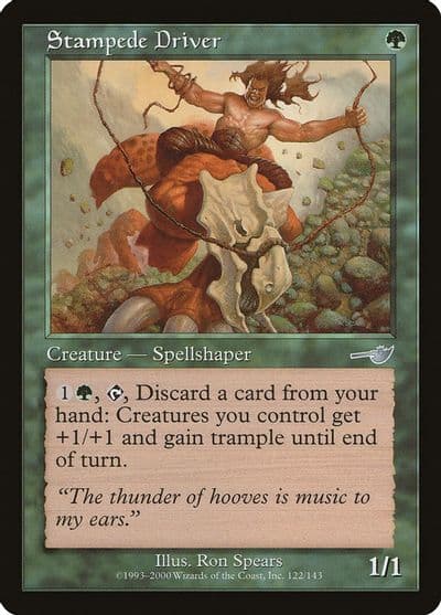 Stampede Driver Nemesis Magic card