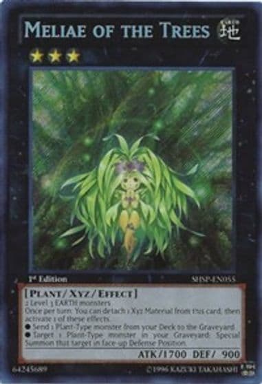 Meliae of the Trees Shadow Specters Yu-Gi-Oh! card
