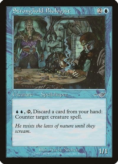 Stronghold Biologist Nemesis Magic card