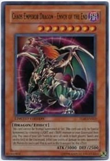 Chaos Emperor Dragon Envoy of the End The Lost Millennium Yu-Gi-Oh! card