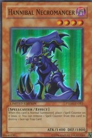 Hannibal Necromancer Phantom Darkness Yu-Gi-Oh! card