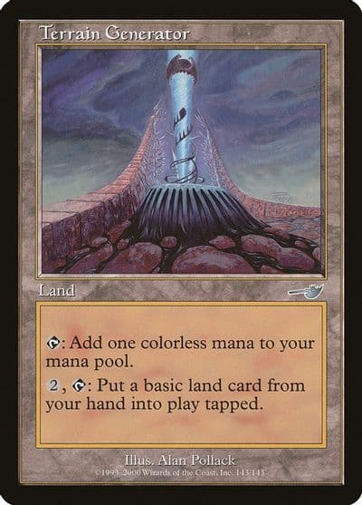 Terrain Generator Nemesis Magic card