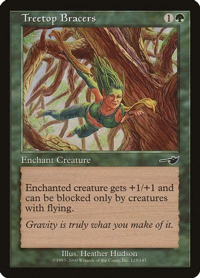 Treetop Bracers Nemesis Magic card