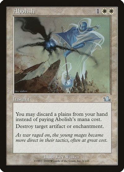 Abolish Prophecy Magic card