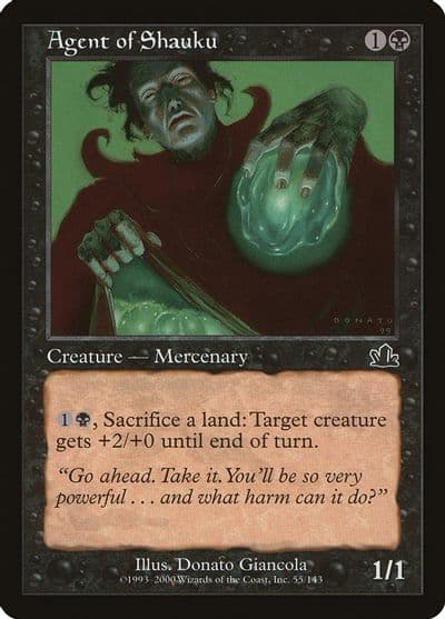 Agent of Shauku Prophecy Magic card