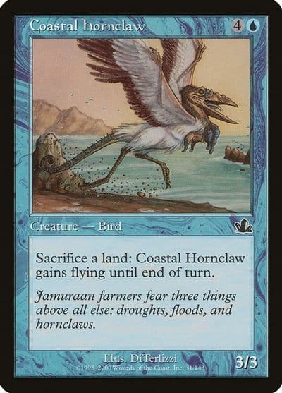 Coastal Hornclaw Prophecy Magic card