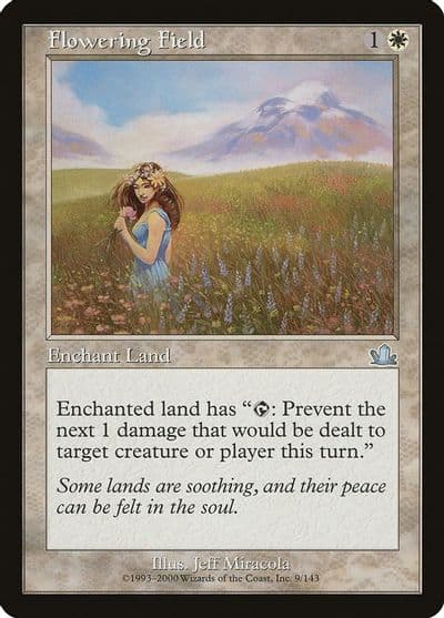 Flowering Field Prophecy Magic card
