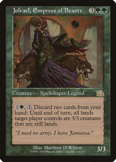 Jolrael Empress of Beasts Prophecy Magic card