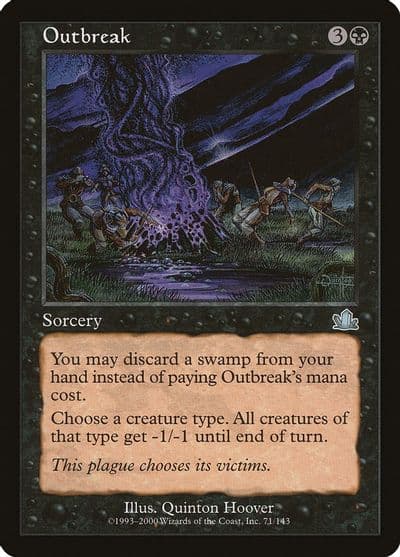 Outbreak Prophecy Magic card