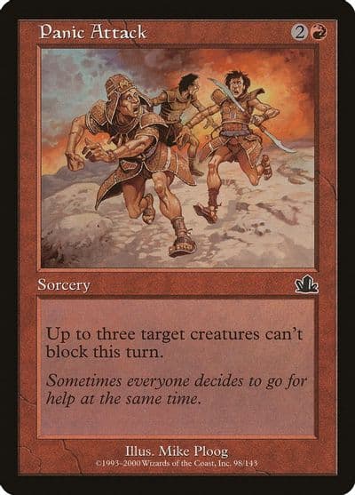 Panic Attack Prophecy Magic card