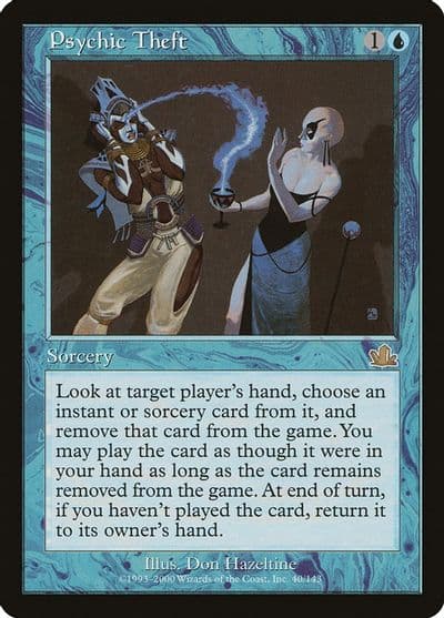 Psychic Theft Prophecy Magic card