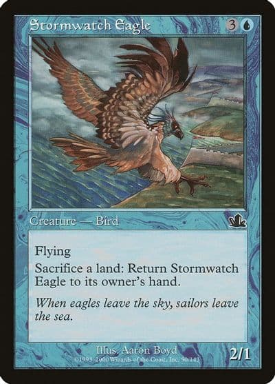 Stormwatch Eagle Prophecy Magic card