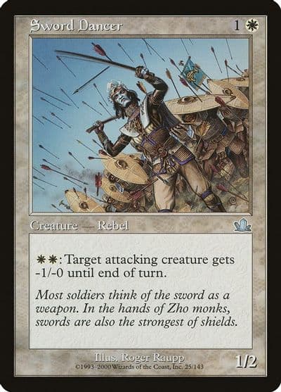Sword Dancer Prophecy Magic card