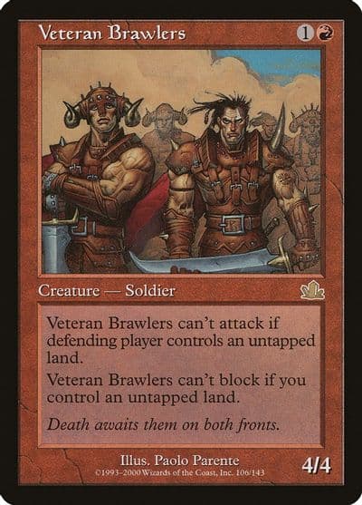 Veteran Brawlers Prophecy Magic card