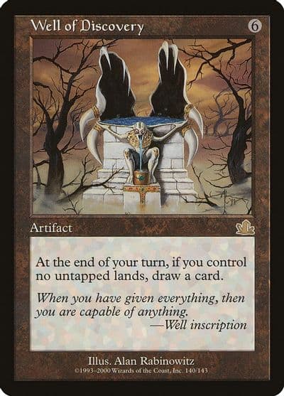 Well of Discovery Prophecy Magic card