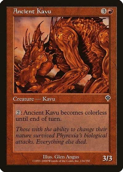 Ancient Kavu Invasion Magic card