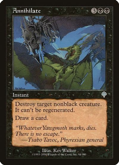 Annihilate Invasion Magic card