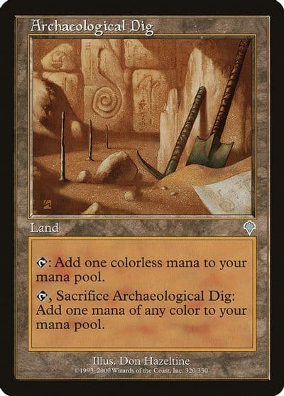 Archaeological Dig Invasion Magic card
